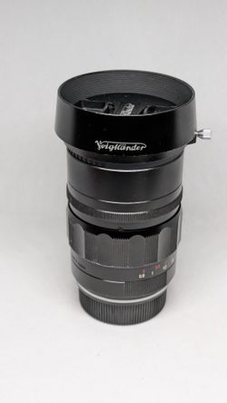 Voightlander 75mm F1.8 Heliar Classic