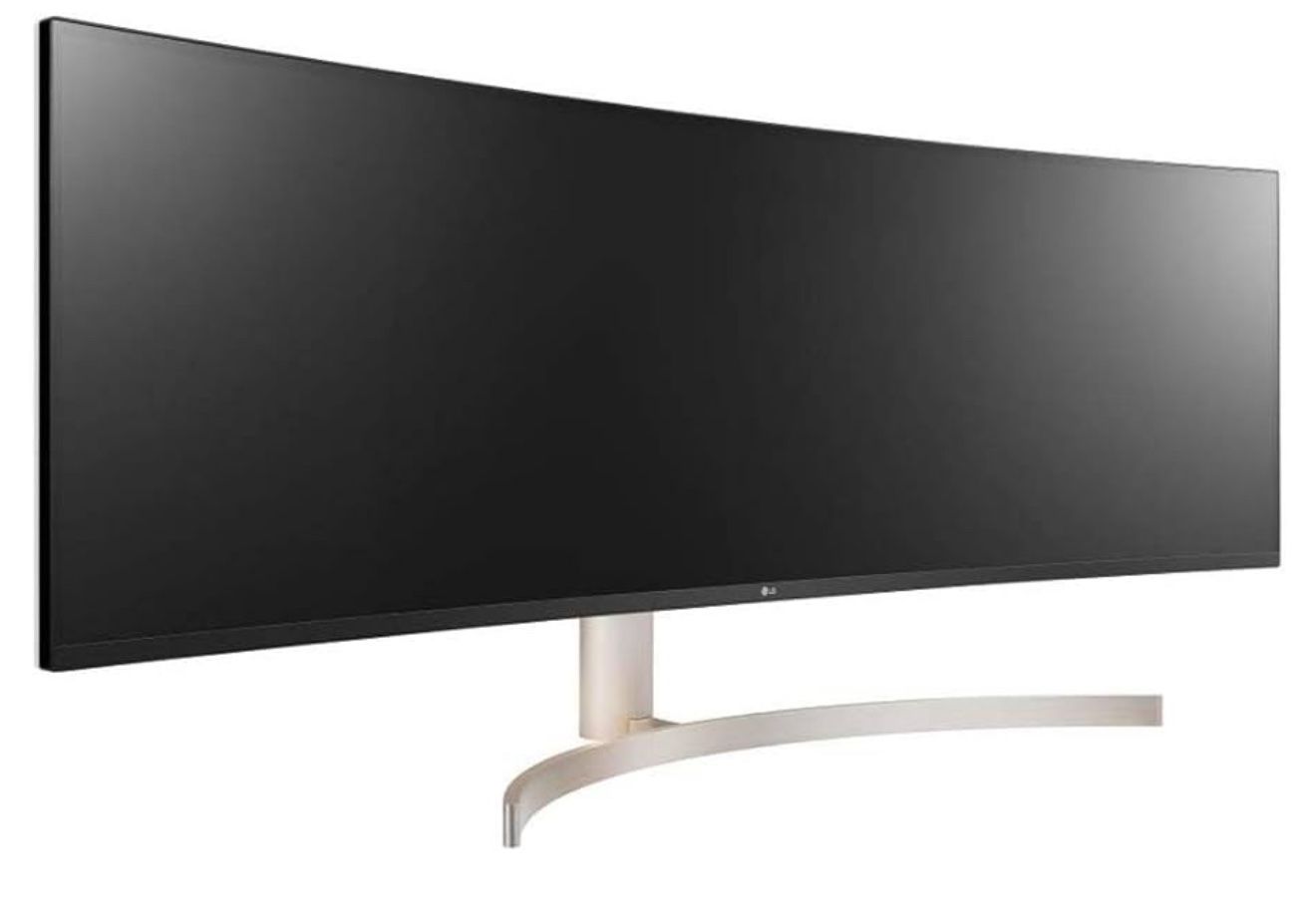 LG 49WL95C-W Ultrawide Dual QHD Monitor 49" 32: 9 (5120 x1440) Curved IPS Display, HDR10, USB Type-C, HDR 10, Ambient Light Sensor, 2 x 10W Stereo Spe