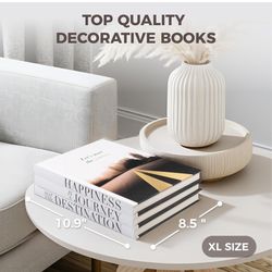 Decorative Books for Home Decor - Coffee Table Book Decor - Fake Books for Decoration - Faux Books for Decoration - Decorative Books for Coffee Table 