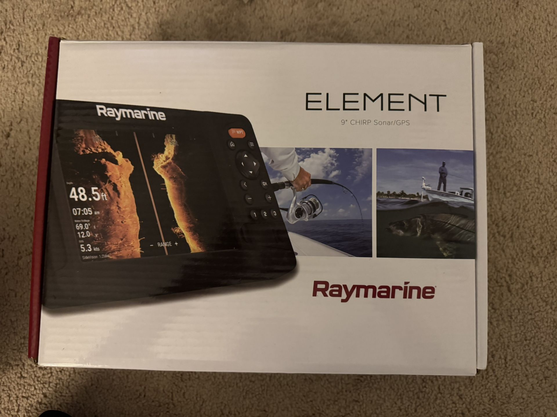 Raymarine Element 9” Chirp Sonar
