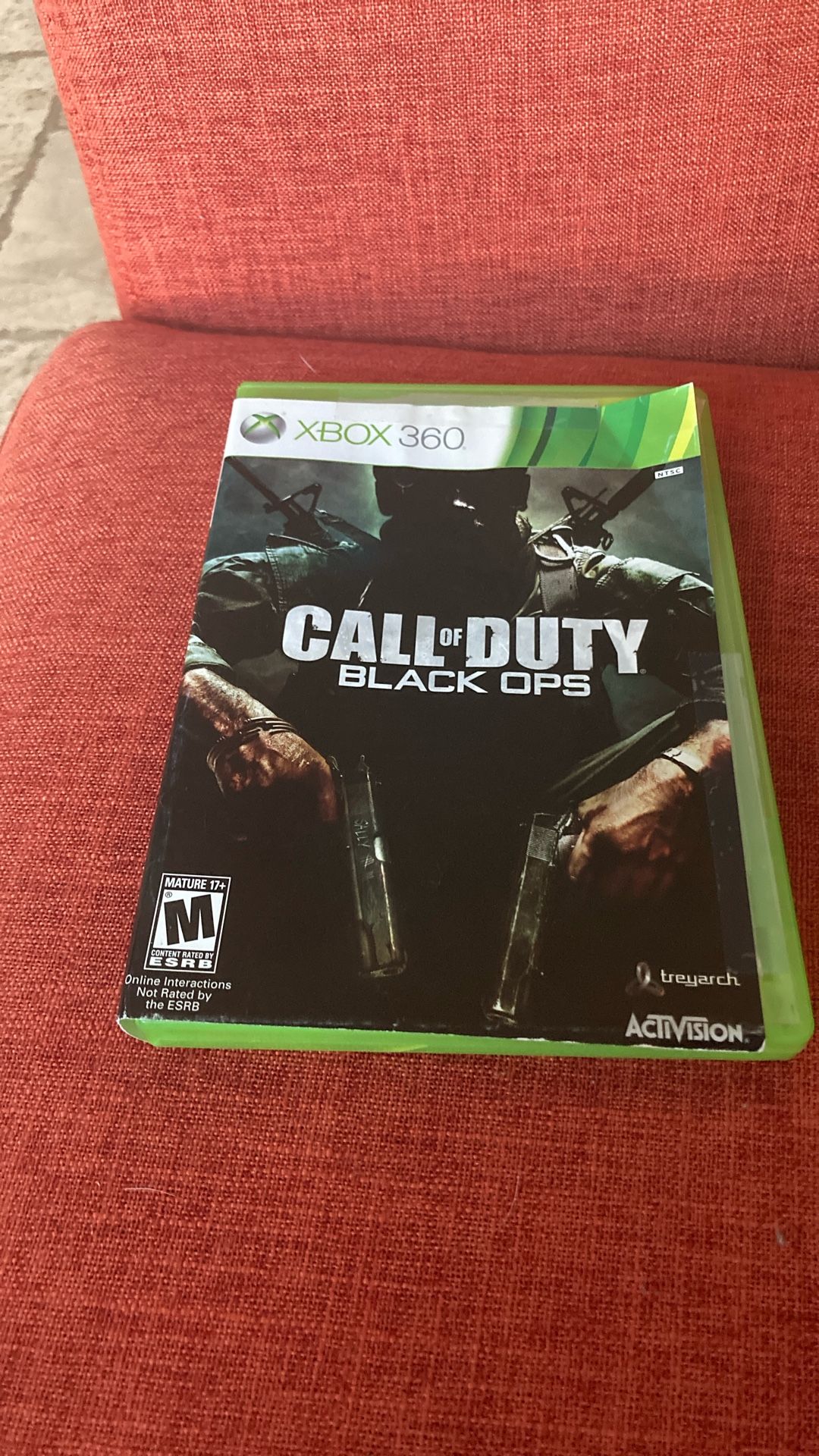 X Box 360 call Of Duty Black Ops