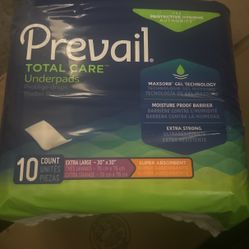 30 x 30 in. Peach Prevail Total Care Disposable Heavy-Absorb