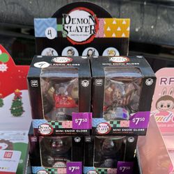 New Demon Slayer Mini Snow Globe