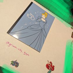 Japan Exclusive Disney 100 Notebook Cinderella 