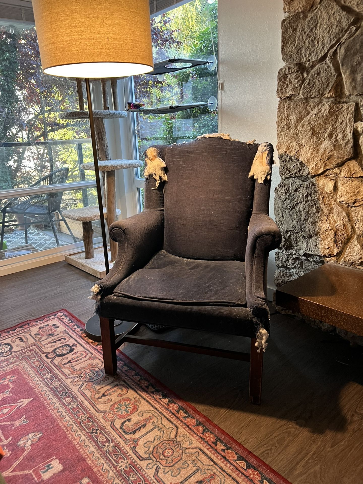 Vintage Wingback Chair