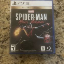 spider-man miles morales ultimate edition ps5