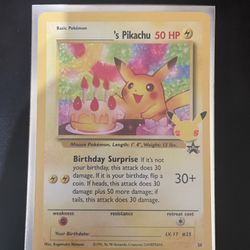 Birthday Pikachu