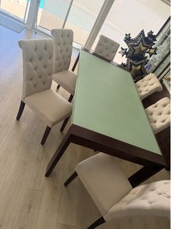 Table and chairs