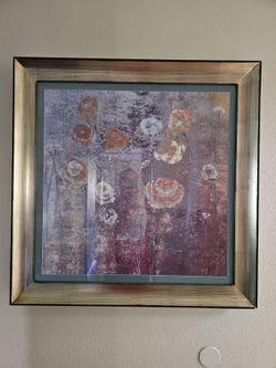 35" x 35" Frame with Reprint