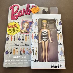 Barbie Keychain modeled after the Original Barbie in 1959