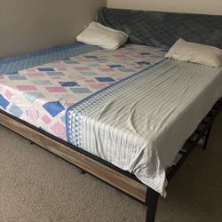 King Size Metal Bed Frame 