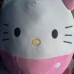 Hello Kitty With Pink Bow Squishmallows 14 Inchs (BRAND NEW!)