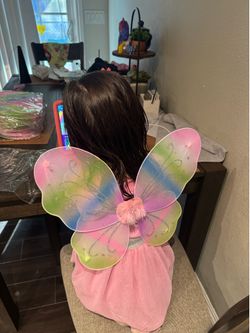 Butterfly kids wings for party