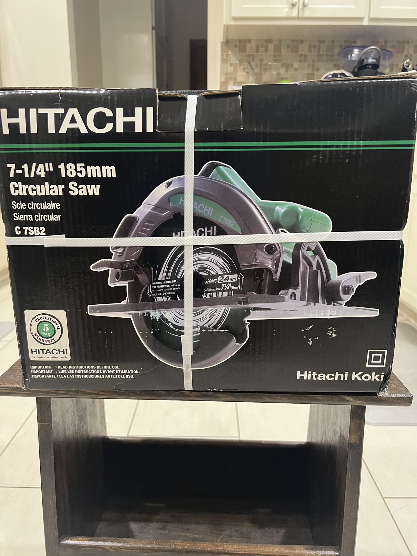 Hitachi 7.25 Inch Circular Saw