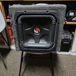 Subwoofer And Amplifier 