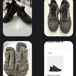 Adidas Adiform Flux Shoes  Size Size: 8.5 Colour: Core Black / Core Black