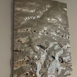 Large Sculptural Steel Wall Art
