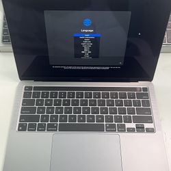 2020 Apple MacBook Pro 13”, M1, 8GB, 250GB SSD. *Locked*