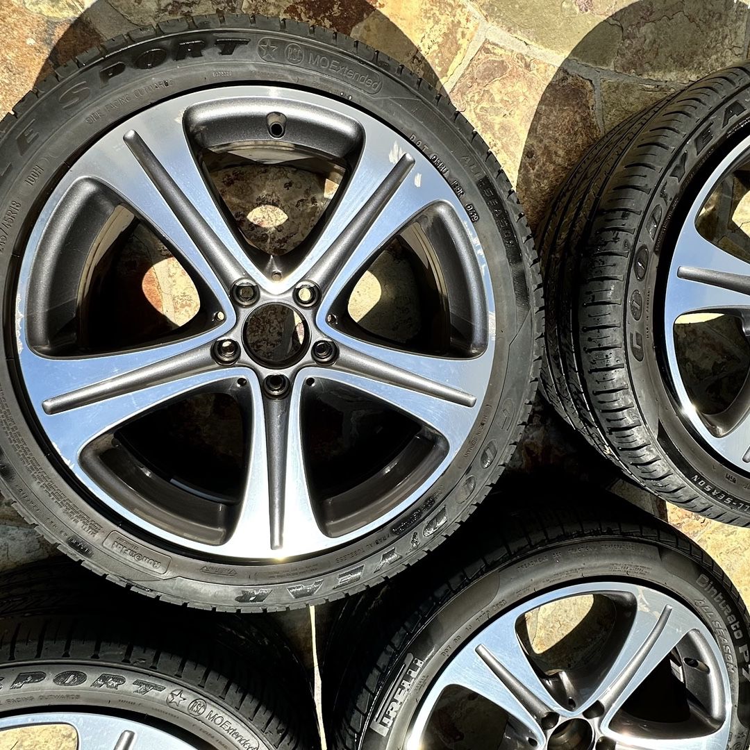 Mercedes Benze E300 Stock Rims And  Tires