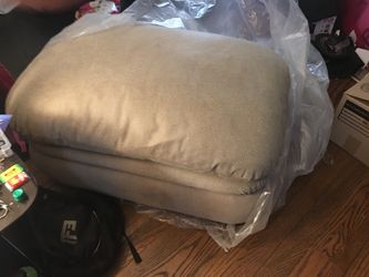 Brand new boars skin ottoman