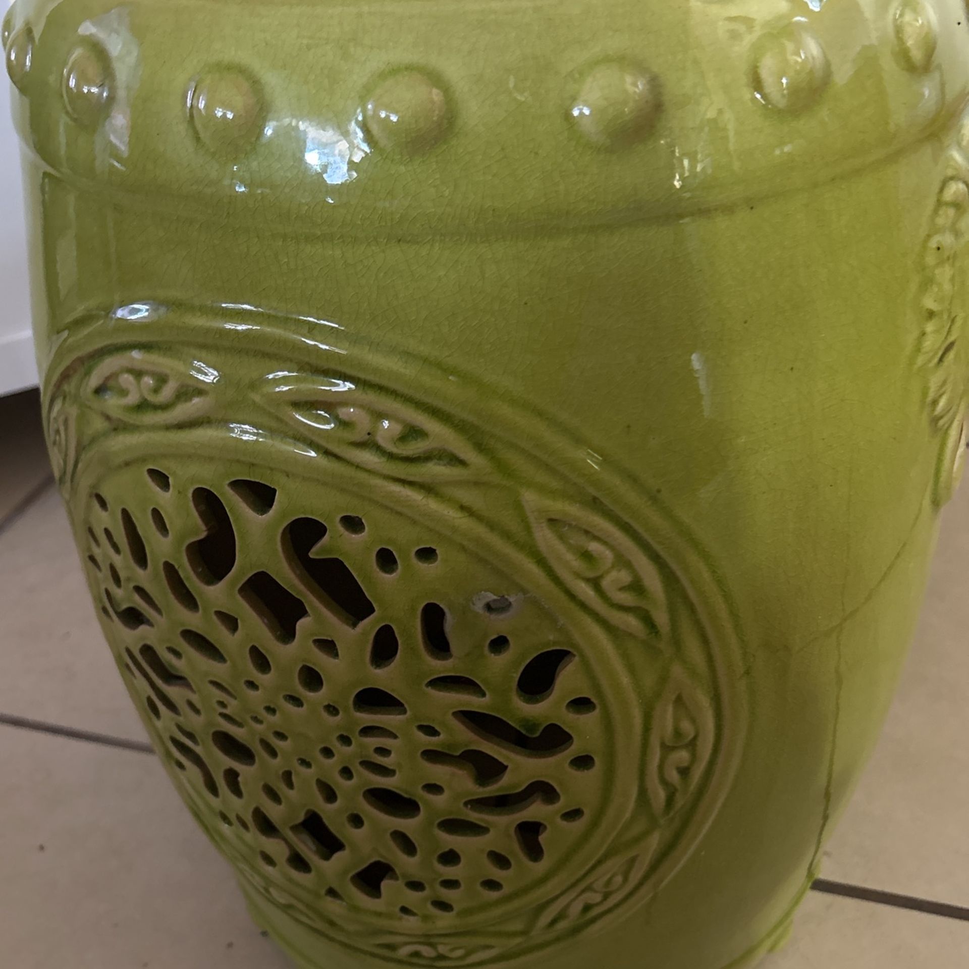 Green garden stool Ornament,All Products : American Fashion Style Bags On Sale