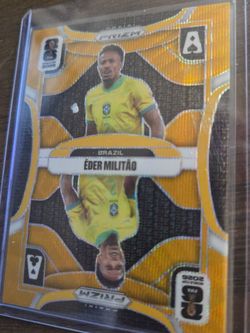 Eder Militao Gold Wave #2/10 Jersey Match