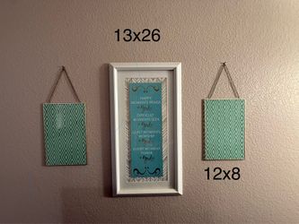 Teal decor