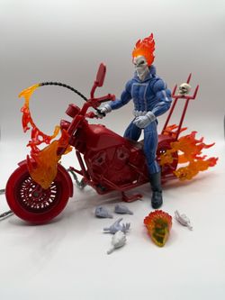Marvel Legends Ghost Rider Figure with Motorcycle