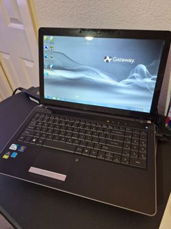 Like New Gateway Laptop and charger. Large screen with good battery.  Windows 7 Home Premium.