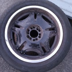 GMC Denali Tires With Rims And Black Spacer