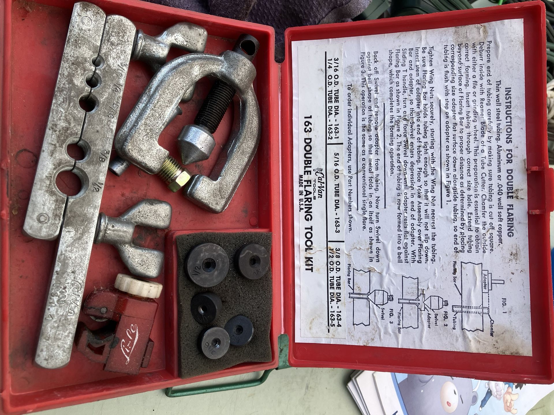 Brake Line Double Flaring Tool