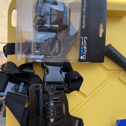 GoPro Head strap + QuickClip + Chest strap 