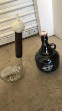 Old liquor Bottles