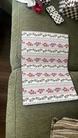 Tomato kitchen placemats