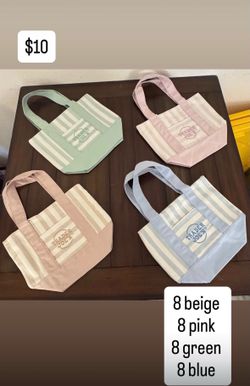 striped trader joe’s tote