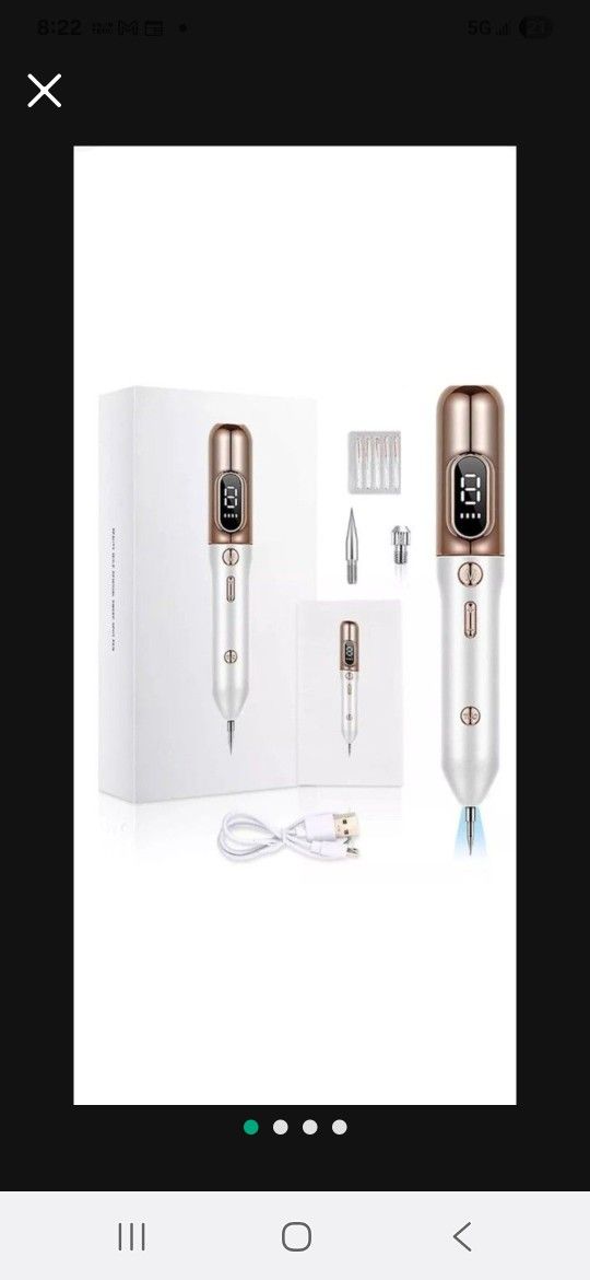 New Laser Plasma Mole Removal Pen Dark Spot, Skin Tag, Skin Wart Tag Tattoo Remover