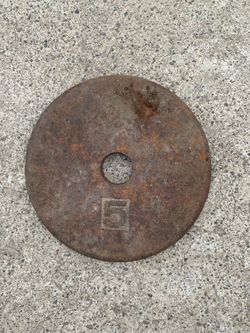 5lb Weight Plate