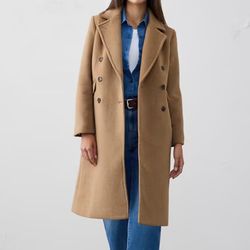 Wool Coat New 
