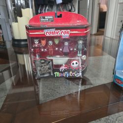 Comic con Mini mates nightmare Before christmas