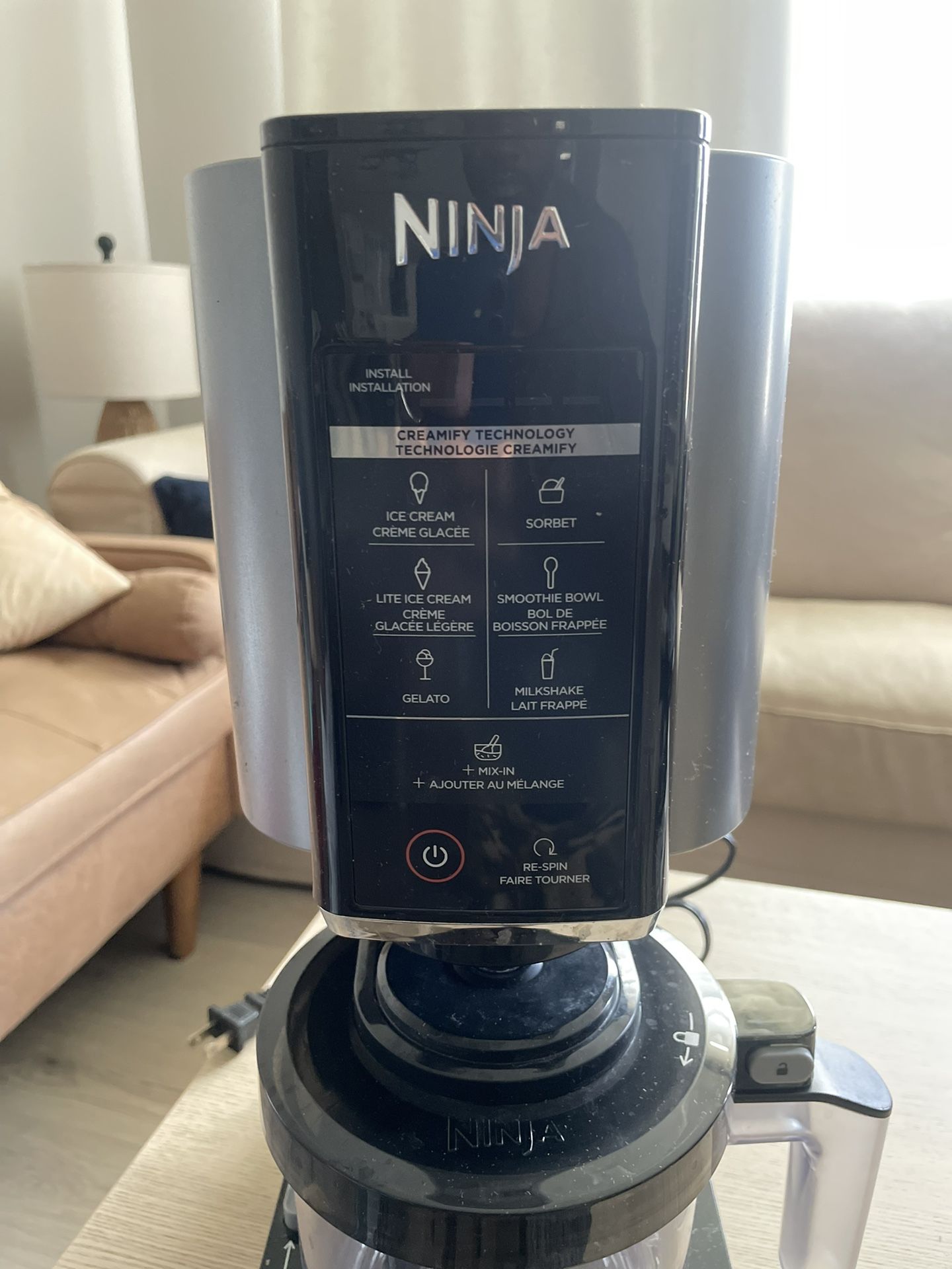 Ninja Ice Cream/Smoothie Maker
