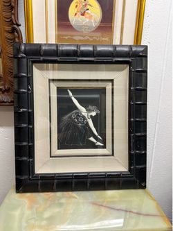 Gary Hostallero Etching Hawaiian Dancer Prints