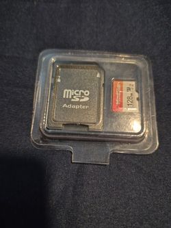 Mindstar 128GB MicroSD Memory Card with SD Adapter BRAND NEW NEVER USED
