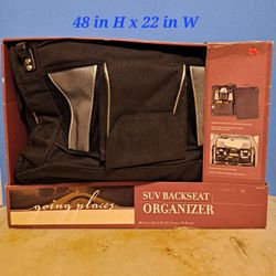 Suv Back Seat Organizer 48inH× 22inW-$21.00