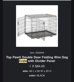 X-Large dog crate
