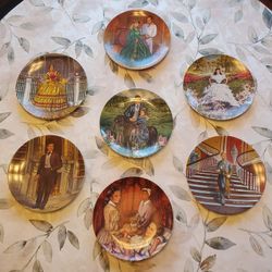 Knowles Gone With The Wind Plates Set Of Eight