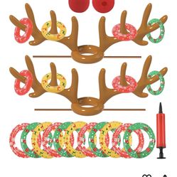 Used Reindeer Atler Ring Toss