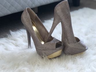 Gold heels