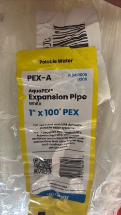 Uponor AquaPEX 1 in. x 100 ft. White PEX-A Expansion Pipe - new - Nellis / Sahara