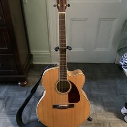 Fender CJ290SCE Acoustic-Electric Jumbo Guitar (2013)