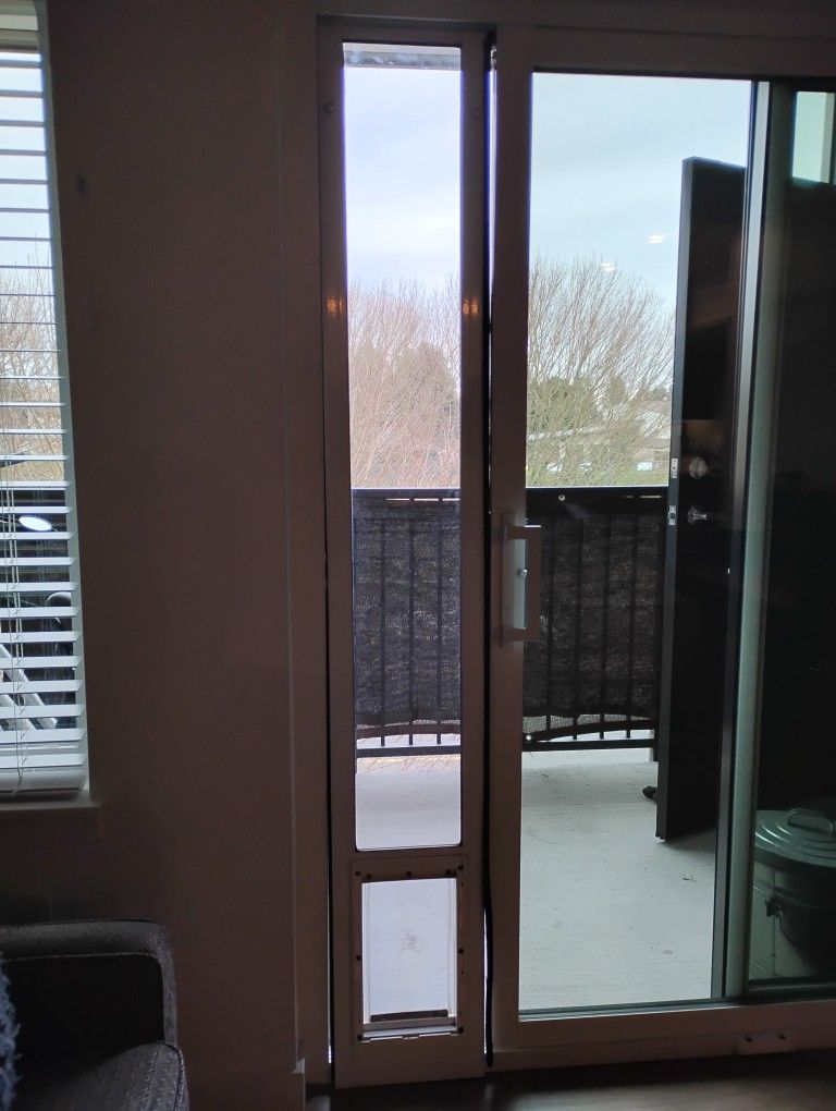 dog door for sliding door